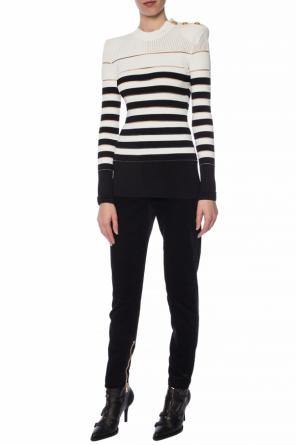 Striped sweater, zdjęcie 2 Striped sweater od Balmain